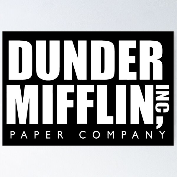 The Office: Dunder Mifflin Logo Mural - Officially Licensed NBC