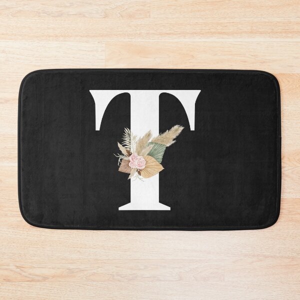 Item preview,  letter t floral designed and sold by LU NA.