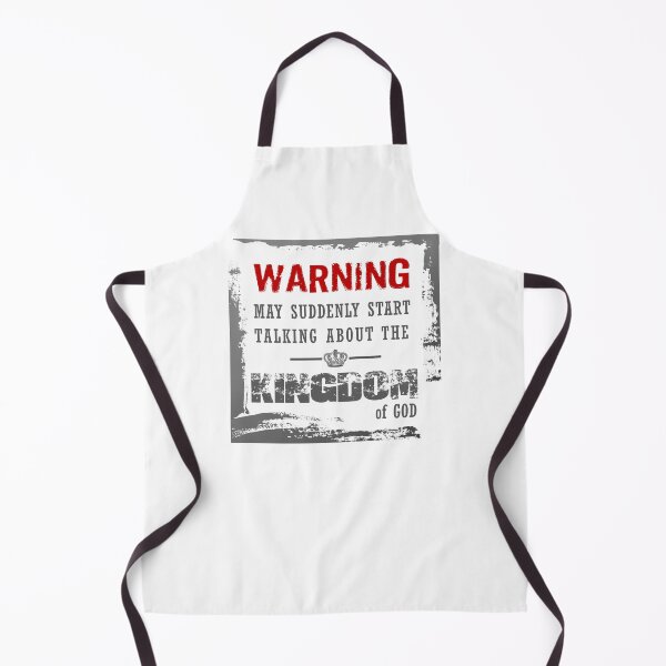 Item preview, Warning - May Suddenly Start Talking About the Kingdom of God - Christian T-shirt designed and sold by Narrow-Path.