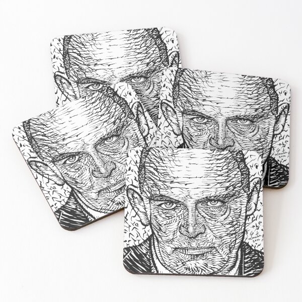 Item preview, GEORG GRODDECK ink portrait designed and sold by lautir.