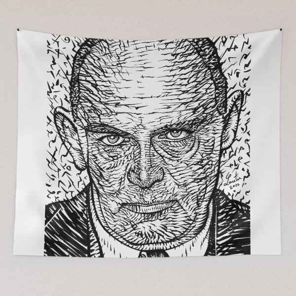 Item preview, GEORG GRODDECK ink portrait designed and sold by lautir.