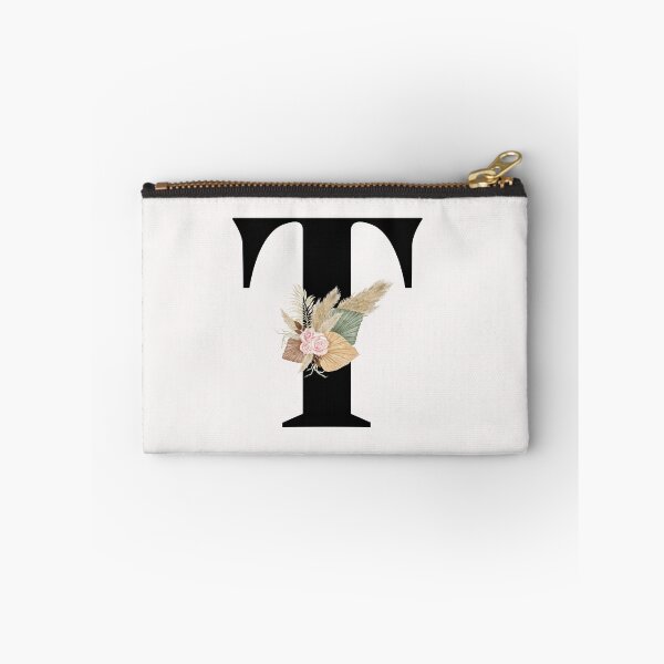 Item preview, letter t floral designed and sold by LU NA.