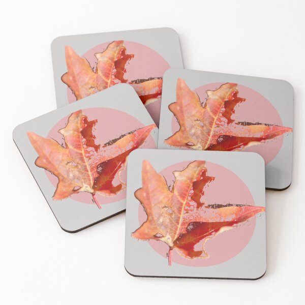 Item preview, Fall Leaf Pink designed and sold by Lindyjo.