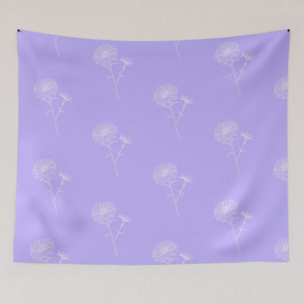 Item preview, Aster Flower Fine Line Drawing designed and sold by BluebellPainter.