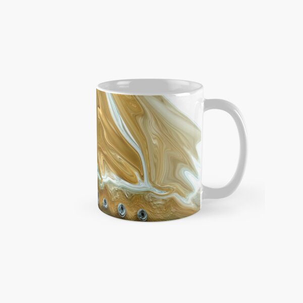 Golden Ship of Time Classic Mug