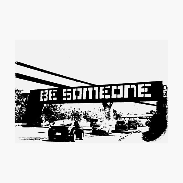 Item preview, Be Someone - Houston designed and sold by CrimsonSentinel.