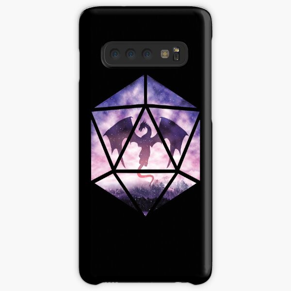 Purple Sky Dragon D20 Samsung Galaxy Snap Case
