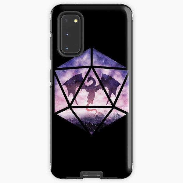 Purple Sky Dragon D20 Samsung Galaxy Tough Case