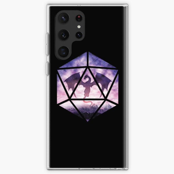 Aperçu de l'œuvre Dragon céleste violet D20 créée et vendue par MaratusFunk.
