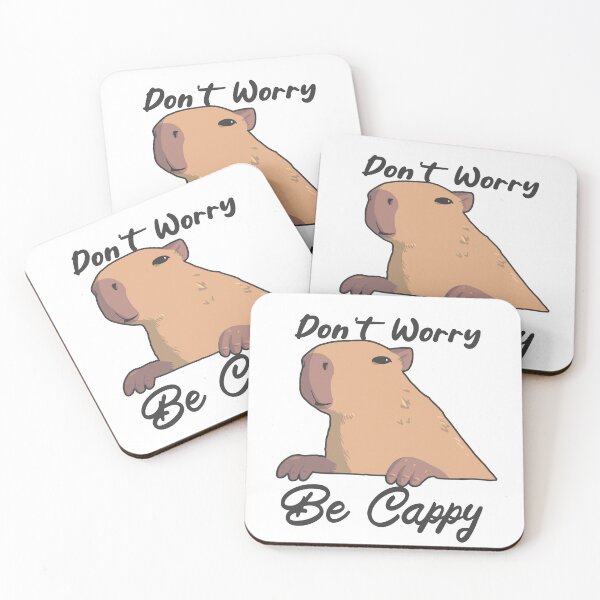 Item preview, Don't Worry Be Cappy designed and sold by kousnua.