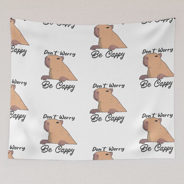 Item preview, Don't Worry Be Cappy designed and sold by kousnua.