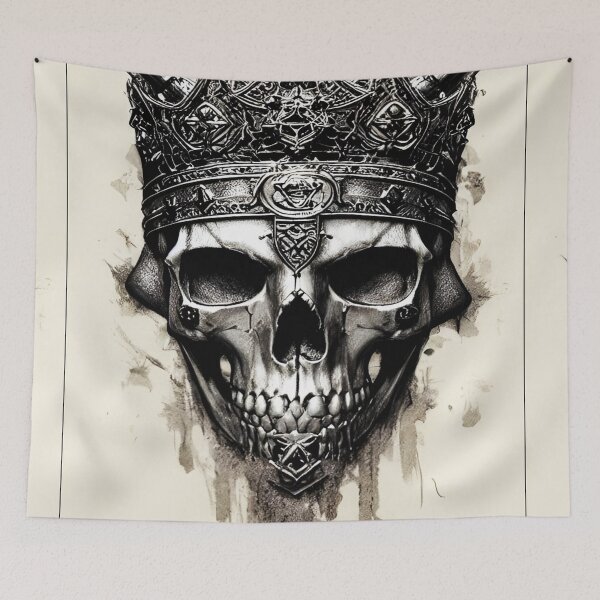 Item preview, Skull King of the Dead designed and sold by Ascooepics.