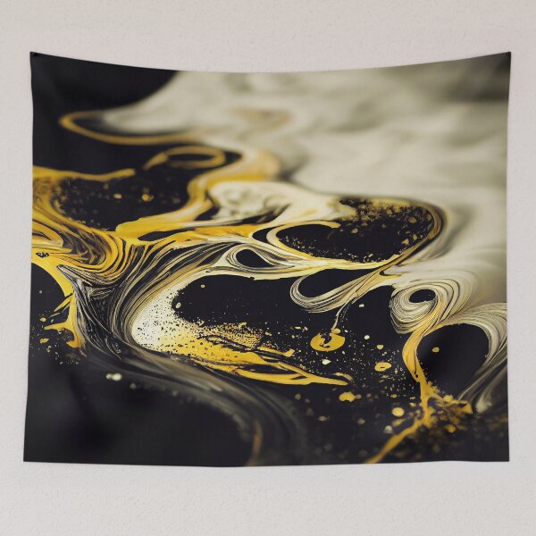 Item preview, Black and Gold Liquid designed and sold by Aaron Ochs.