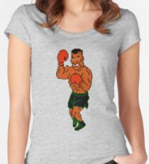 Mike Tyson - Punch Out Women's Fitted Scoop T-Shirt