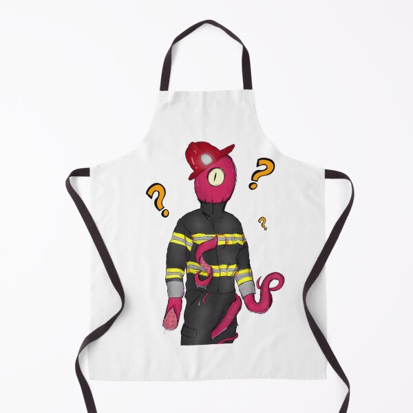 Item preview, Firefighter Octopus? - Stranger Halloween Cartoon - Not Hamlet Design designed and sold by NotHamlet.