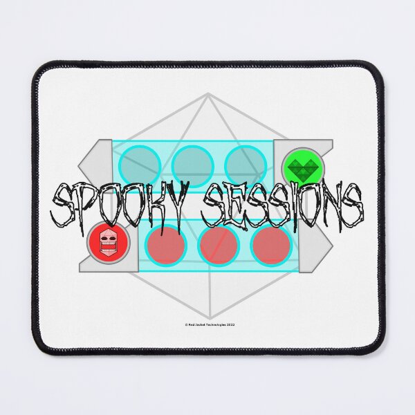 Item preview, Spooky Sessions (Death Saving Throw) designed and sold by Red Jacket Technologies.
