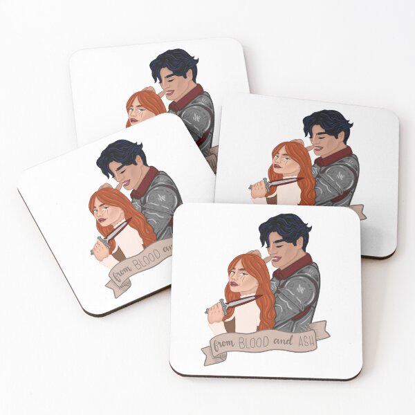 Item preview, Poppy _amp_ Hawke From Blood and Ash   designed and sold by KusumLouisa.