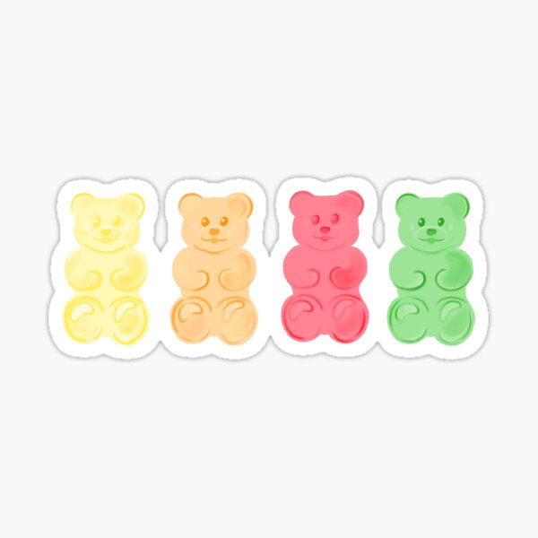 Gummibär Gummy Bear Sticker - Gummibär Gummy Bear PNG - Discover & Share  GIFs