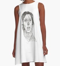 Vestido acampanado Arte inspirado Shelley Duvall
