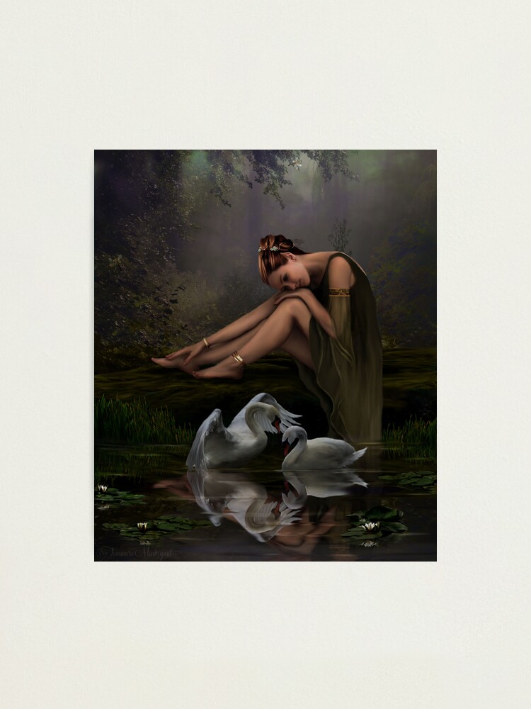 Alternate view of Swan Song Photographic Print
