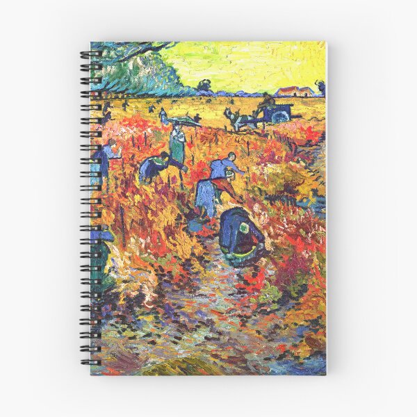 Artikelvorschau, Vincent Van Gogh Der rote Weinberg (1888) entworfen und verkauft von VintageArtRepro.