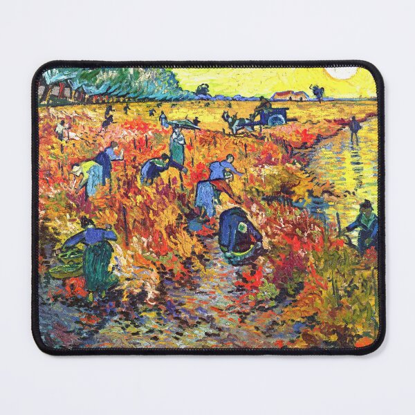 Item preview, Vincent Van Gogh The Red Vineyard (1888)  designed and sold by VintageArtRepro.