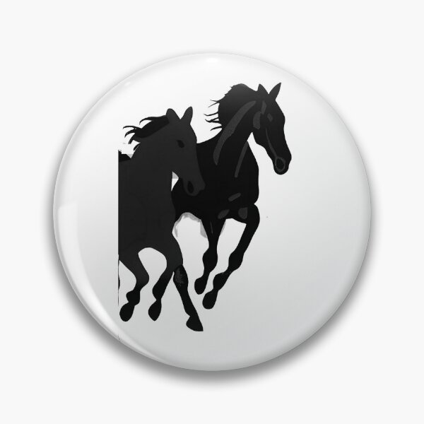 Item preview, 2 horses silhouettes  designed and sold by David-Howells.