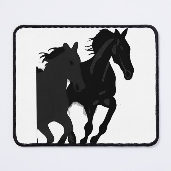 Item preview, 2 horses silhouettes  designed and sold by David-Howells.