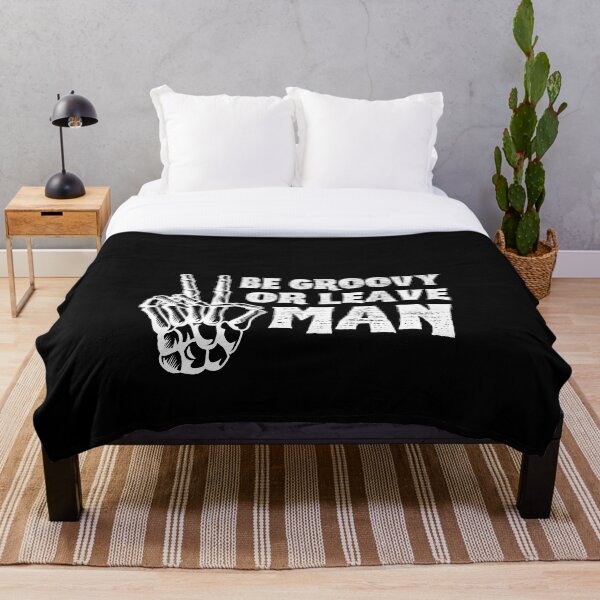 Item preview, Be Groovy or Leave Man designed and sold by LiToDesignCo.