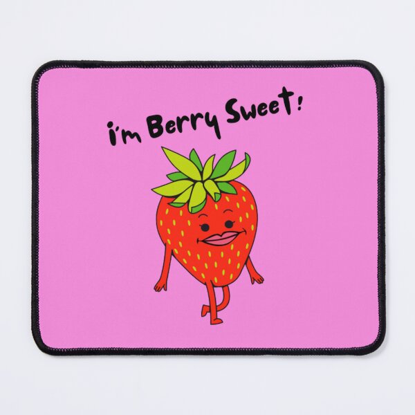 Item preview, Im Berry Sweet! - Funny Strawberry Pun designed and sold by LMoonDesigns.
