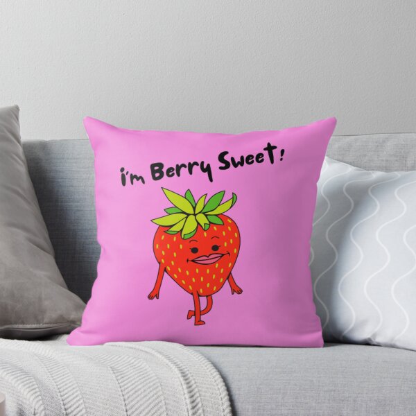 Item preview, Im Berry Sweet! - Funny Strawberry Pun designed and sold by LMoonDesigns.