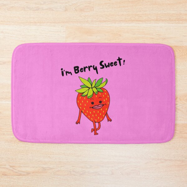 Item preview, Im Berry Sweet! - Funny Strawberry Pun designed and sold by LMoonDesigns.