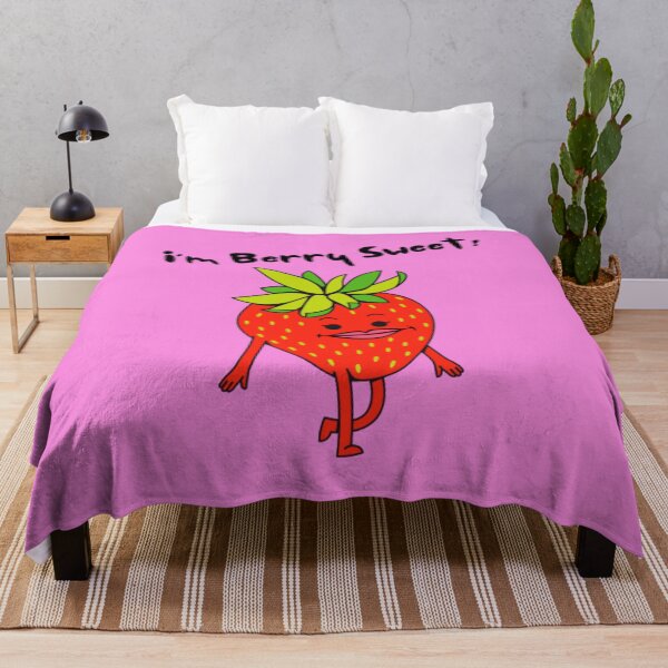 Item preview, Im Berry Sweet! - Funny Strawberry Pun designed and sold by LMoonDesigns.