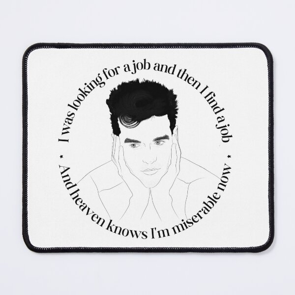 Item preview, Smiths Morrissey Heaven Knows I'm Miserable Now designed and sold by Ani.