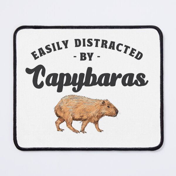 Artikelvorschau, Leicht abgelenkt von Capybaras, Capybara, Capybara-Shirt, Capybara-Liebhaber, Capybara-Meme, Capybara-Geschenk, entworfen und verkauft von TonySpencer.