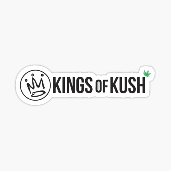 King Of Kush Stickers Redbubble - king noobian roblox