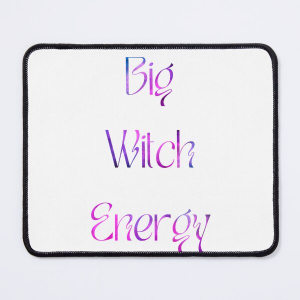 Item preview, Pink Purple and Blue Big Witch Energy Text Design designed and sold by Suzalicious.