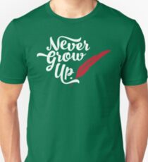 Peter Pan - Never Grow Up. Unisex T-Shirt