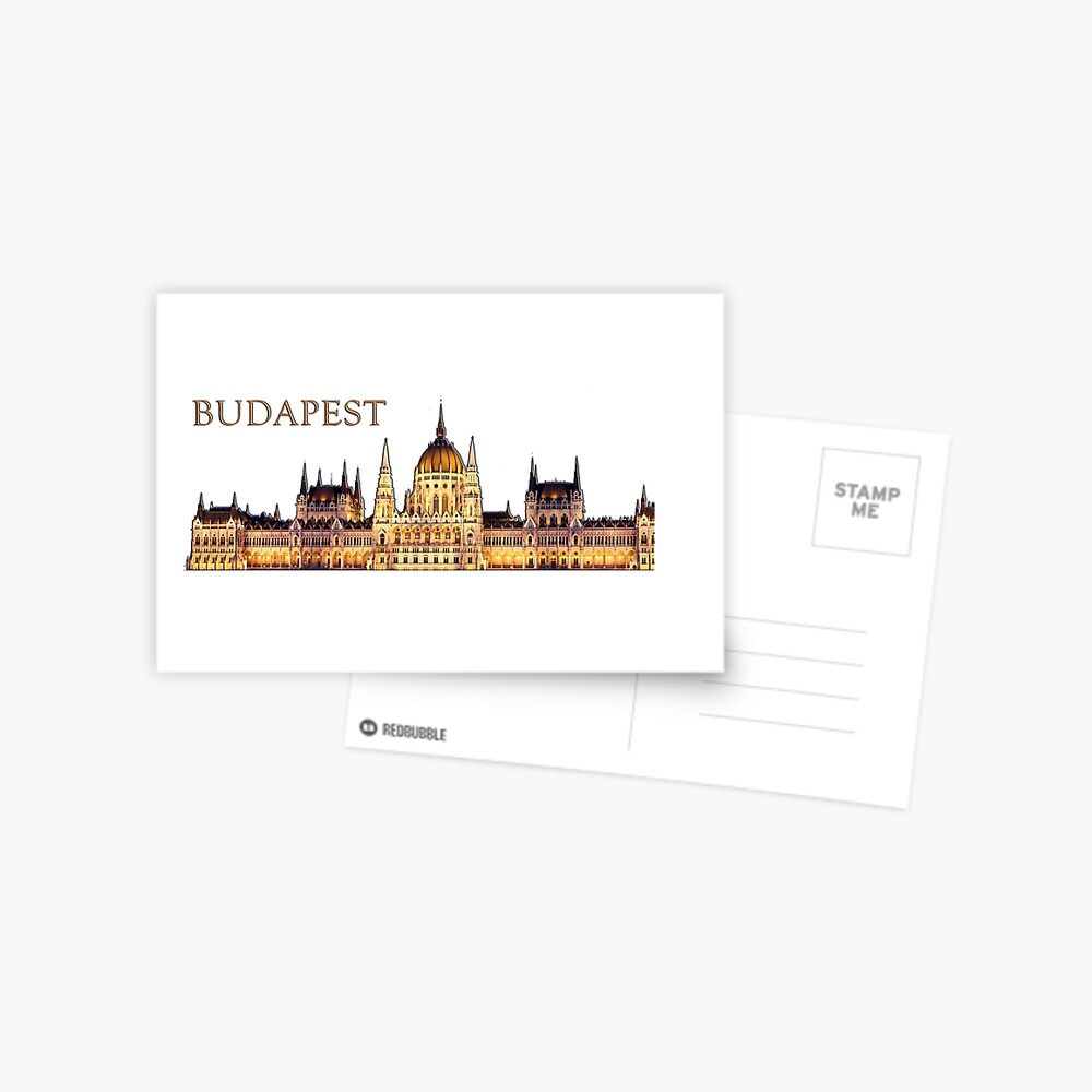 Budapest Travel Souvenir Postcard
