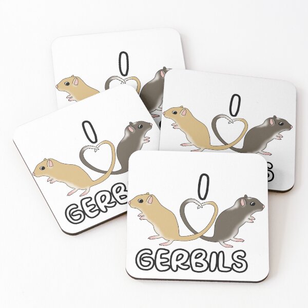 Item preview, I heart gerbils (heart tails) designed and sold by Becky-Marie.