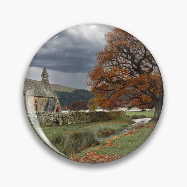 Item preview, Autumn surrounds St Bega's Church Bassenthwaite designed and sold by Martin Lawrence.