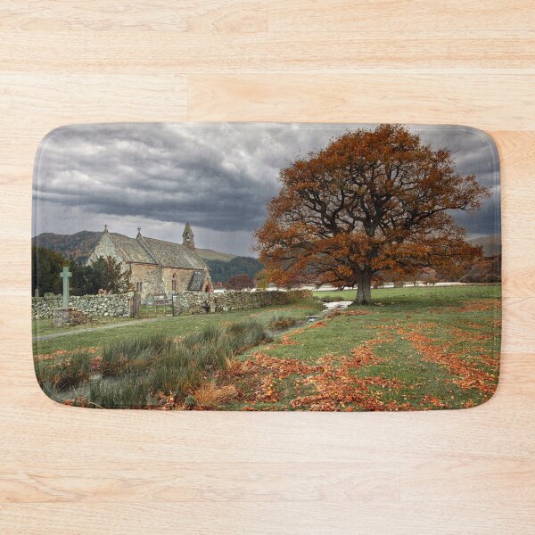 Item preview, Autumn surrounds St Bega's Church Bassenthwaite designed and sold by Martin Lawrence.