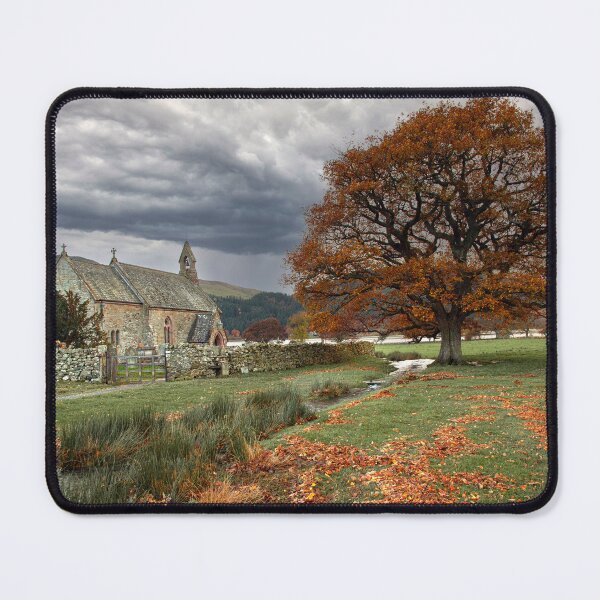 Item preview, Autumn surrounds St Bega's Church Bassenthwaite designed and sold by Martin Lawrence.