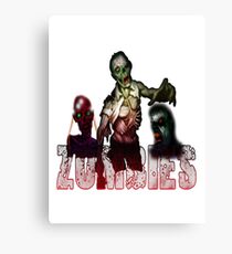 Zombies Canvas Print