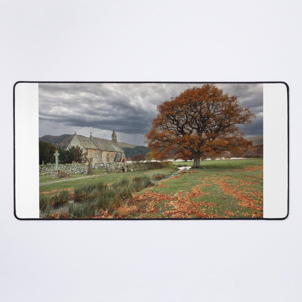 Item preview, Autumn surrounds St Bega's Church Bassenthwaite designed and sold by Martin Lawrence.
