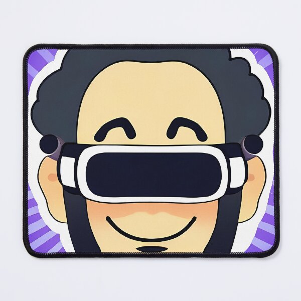 Item preview, Bearded Old Man Enjoying VR, Halo Light Rays background, Abstract Comic Style Motif Pattern (anime cartoon style, wallpaper tile) designed and sold by Digital-Davinci.