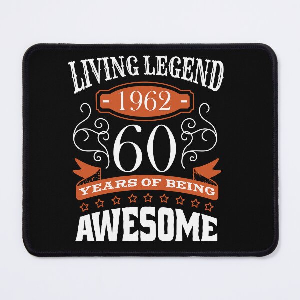 Item preview, Living Legend Vintage Made in 1962 funny Birthday Quotes born in 1962 designed and sold by Trenddesigns24.