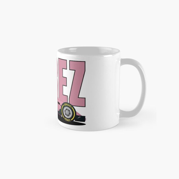 Sergio Perez zerquetschte F1 Auto 2017 Tasse (Standard)