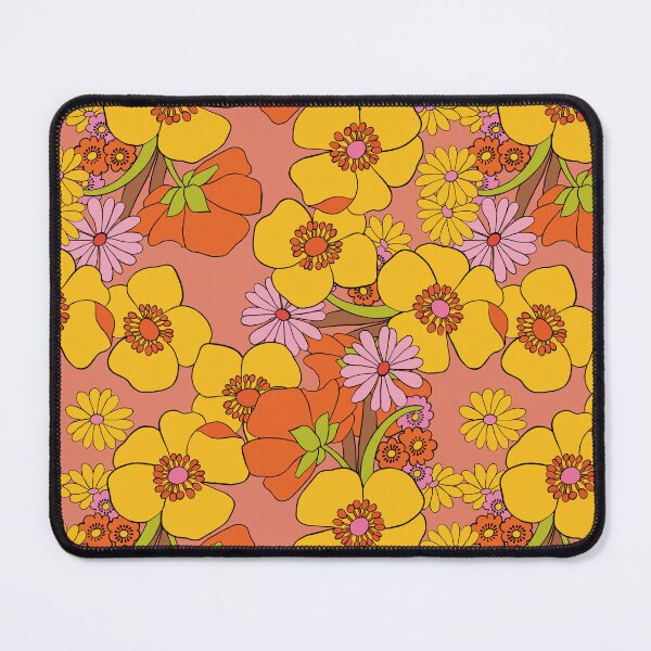 Item preview, Vintage Floral 80s Pattern designed and sold by Burcu Korkmazyurek.