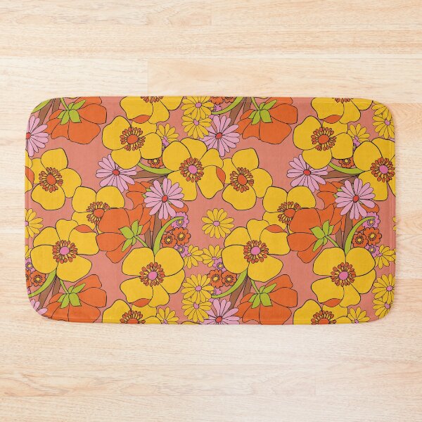 Item preview, Vintage Floral 80s Pattern designed and sold by Burcu Korkmazyurek.
